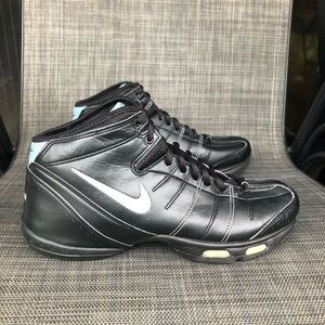 Nike Air Max Florentine Black/Blue Basketball High Shoes Women’s size 8